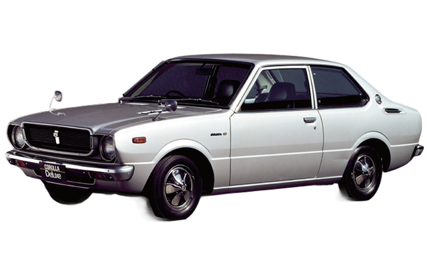 画像：ぴったりサイズで大きなゆとり　3代目カローラ