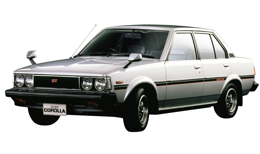 画像：スケール大きくいい友、誕生！4代目カローラ