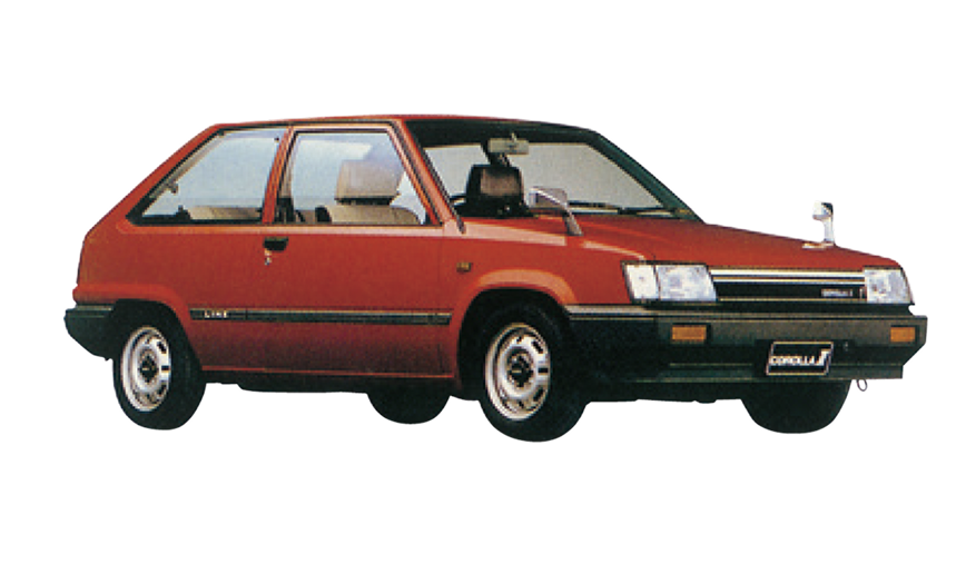 画像：初代カローラⅡ