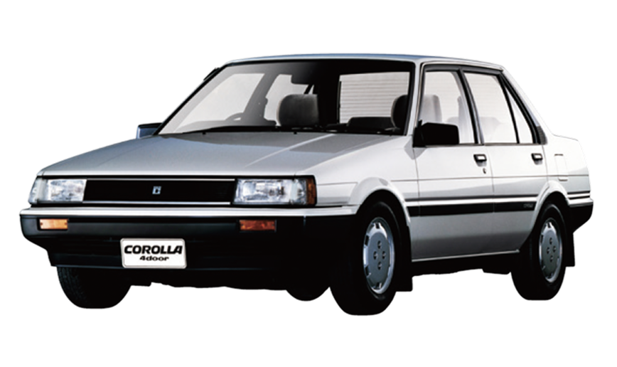 画像：スポーティ・ハンサム　5代目カローラ