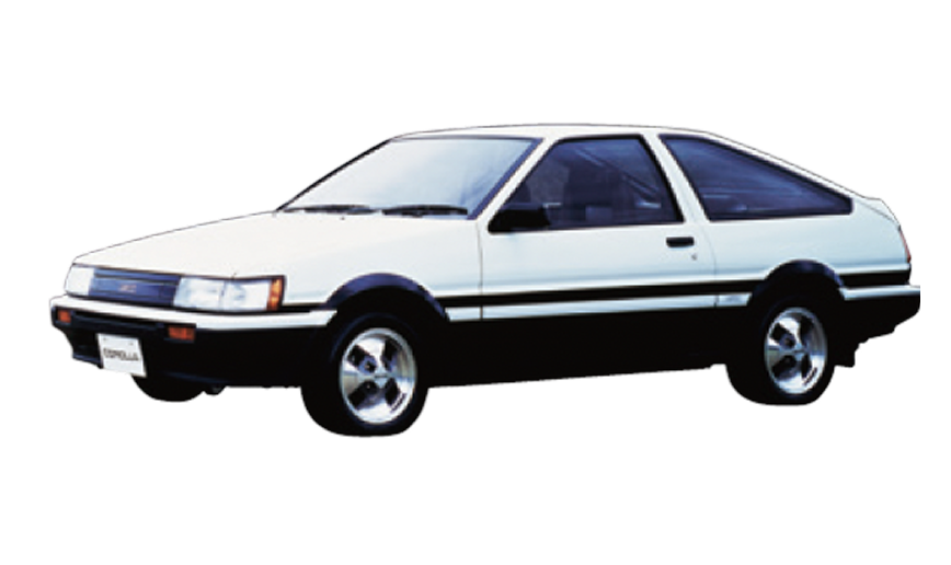 画像：4代目カローラレビン