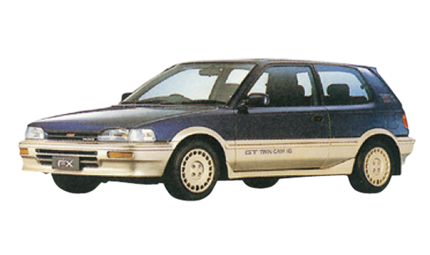 画像：2代目カローラFX