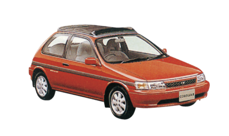 画像：3代目カローラⅡ