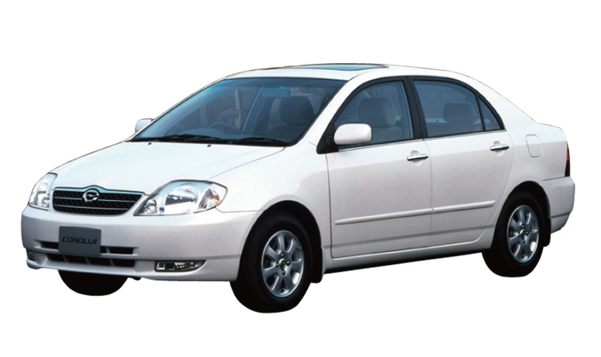 画像：変われるってドキドキ　9代目カローラ