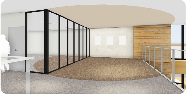 モビリティスクエア今治のコミュニティスペース