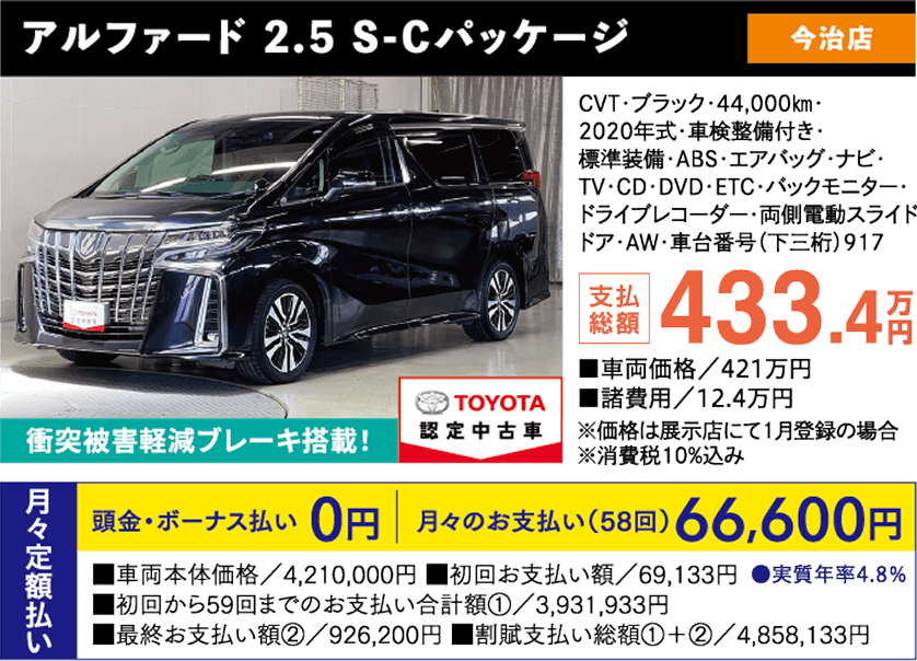 画像：選りすぐり中古車情報