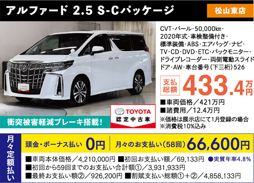 画像：選りすぐり中古車情報