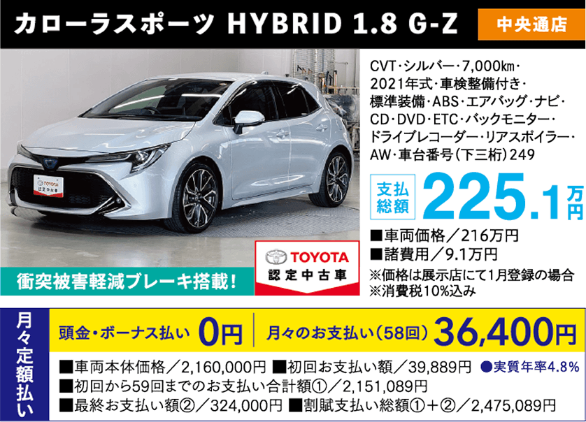 画像：選りすぐり中古車情報